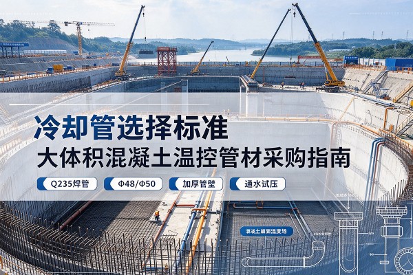 金水冷却管选择标准