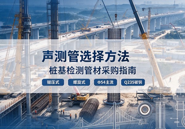 金水声测管选型标准